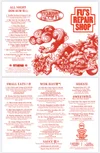 Menus — Fu's Repair Shop
