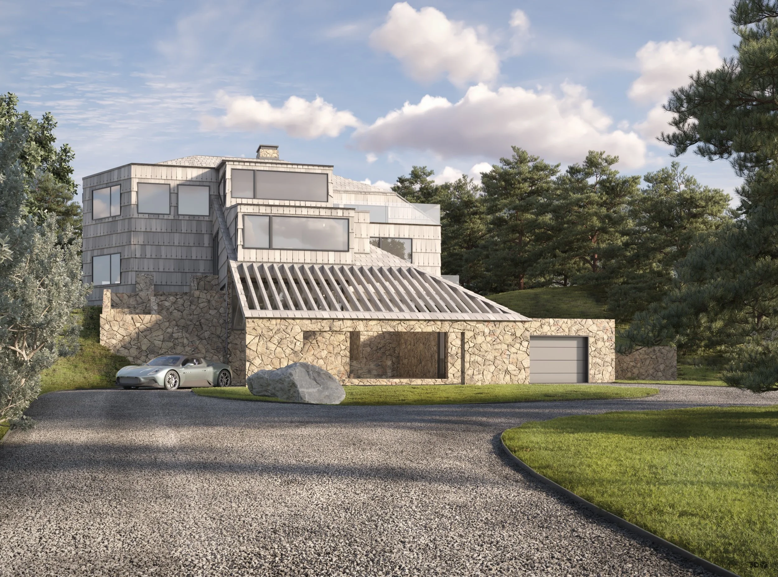 Napeague Stretch House - In Progress