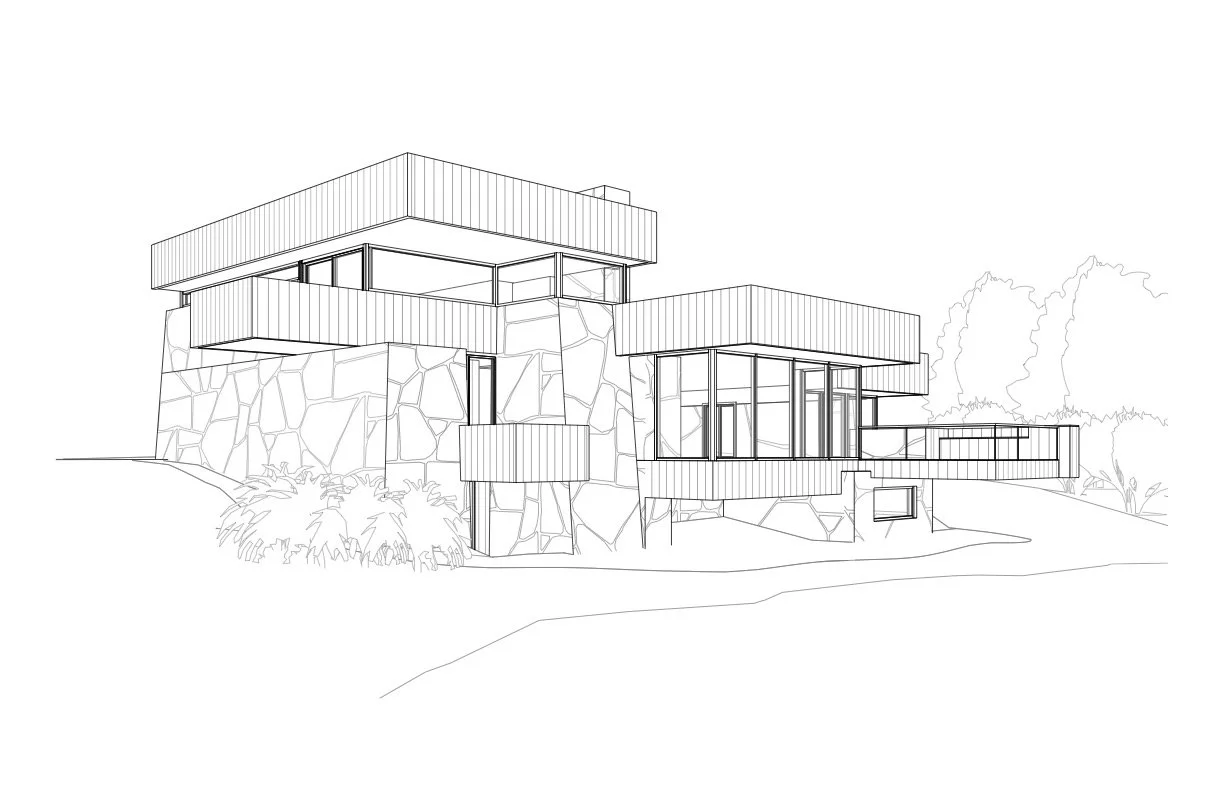 Shelter Island Norman Jaffe Restoration - In progress