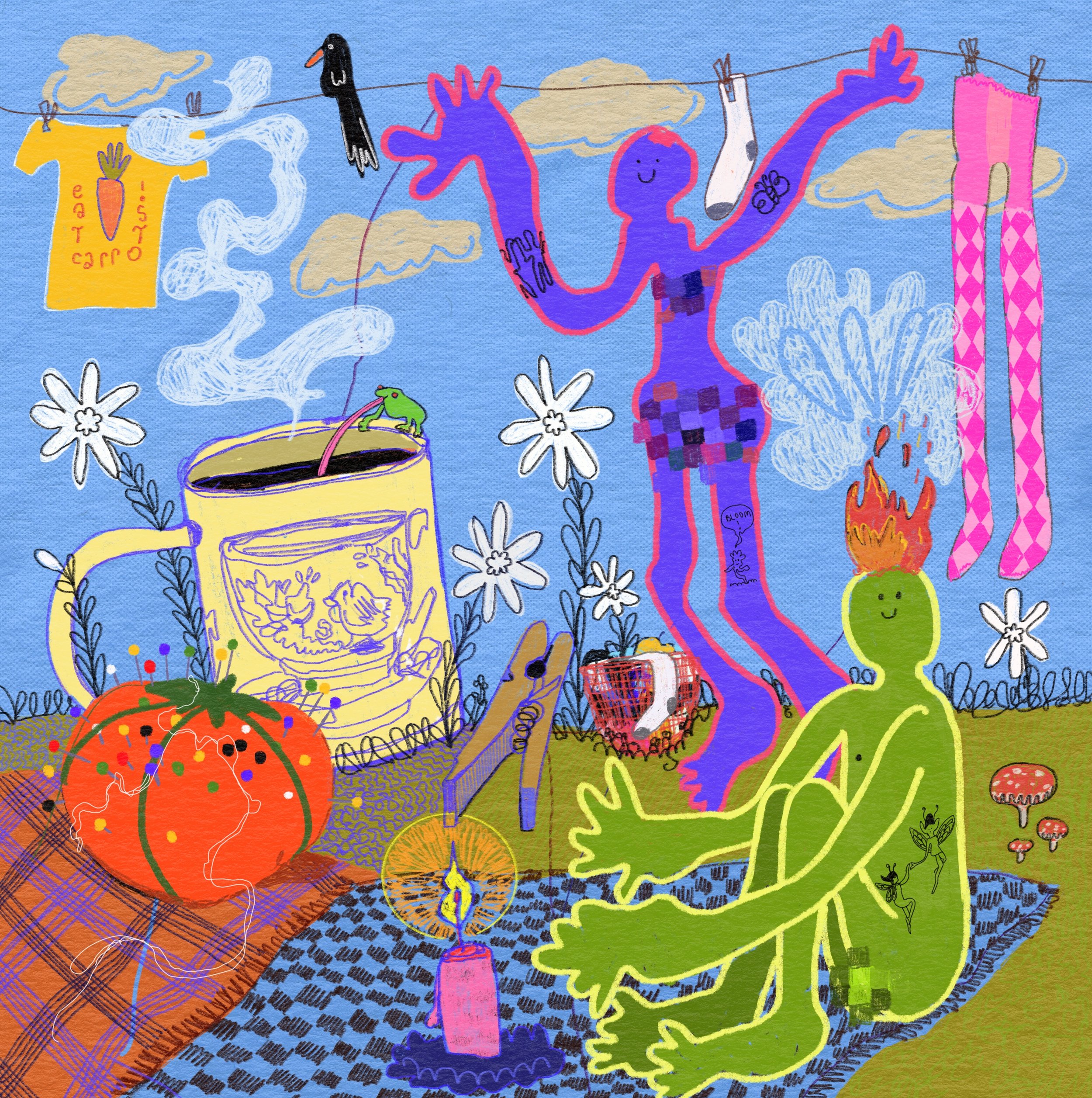 "naked and afraid", 2021, digital