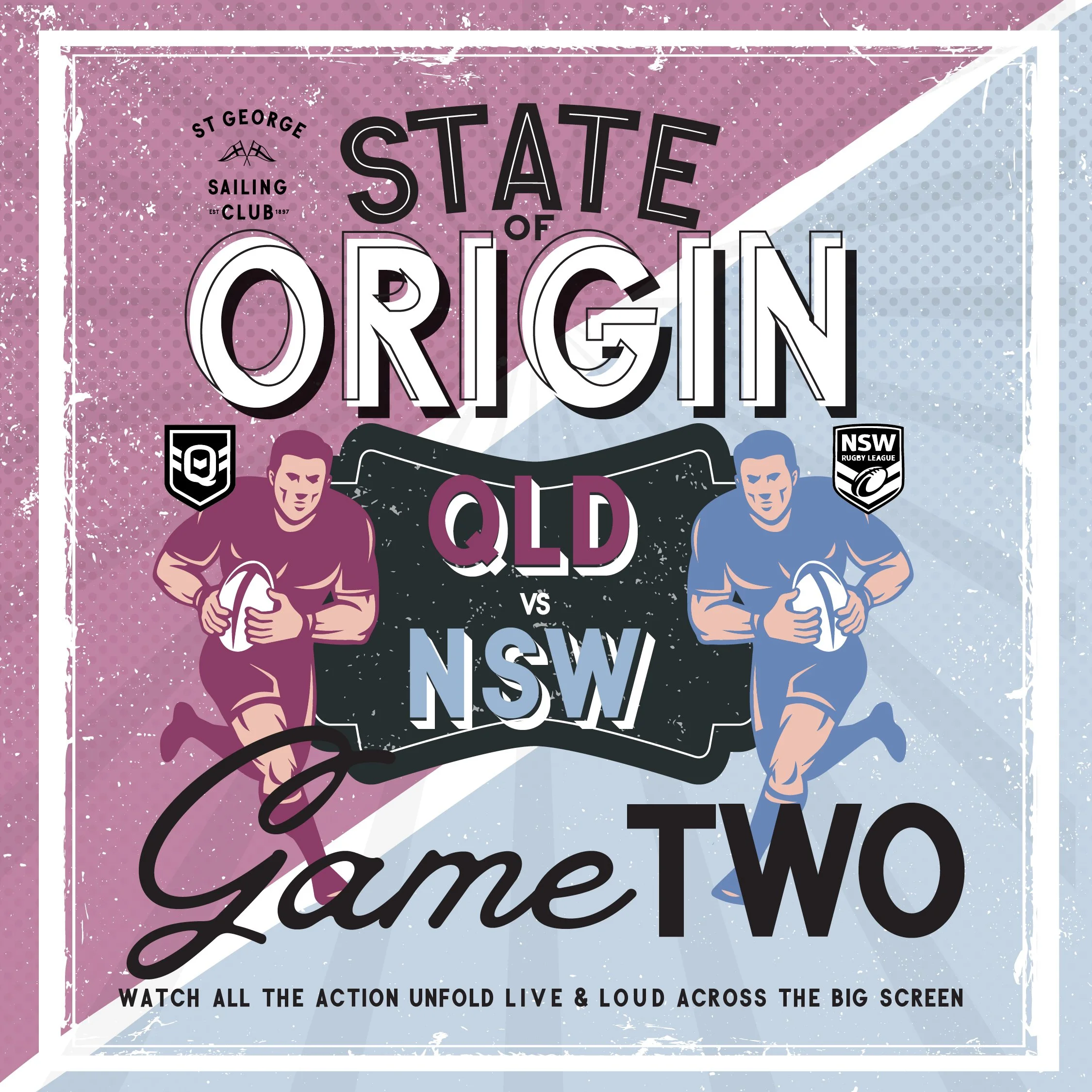 State of Origin: NSW vs QLD: 18 June 2025 