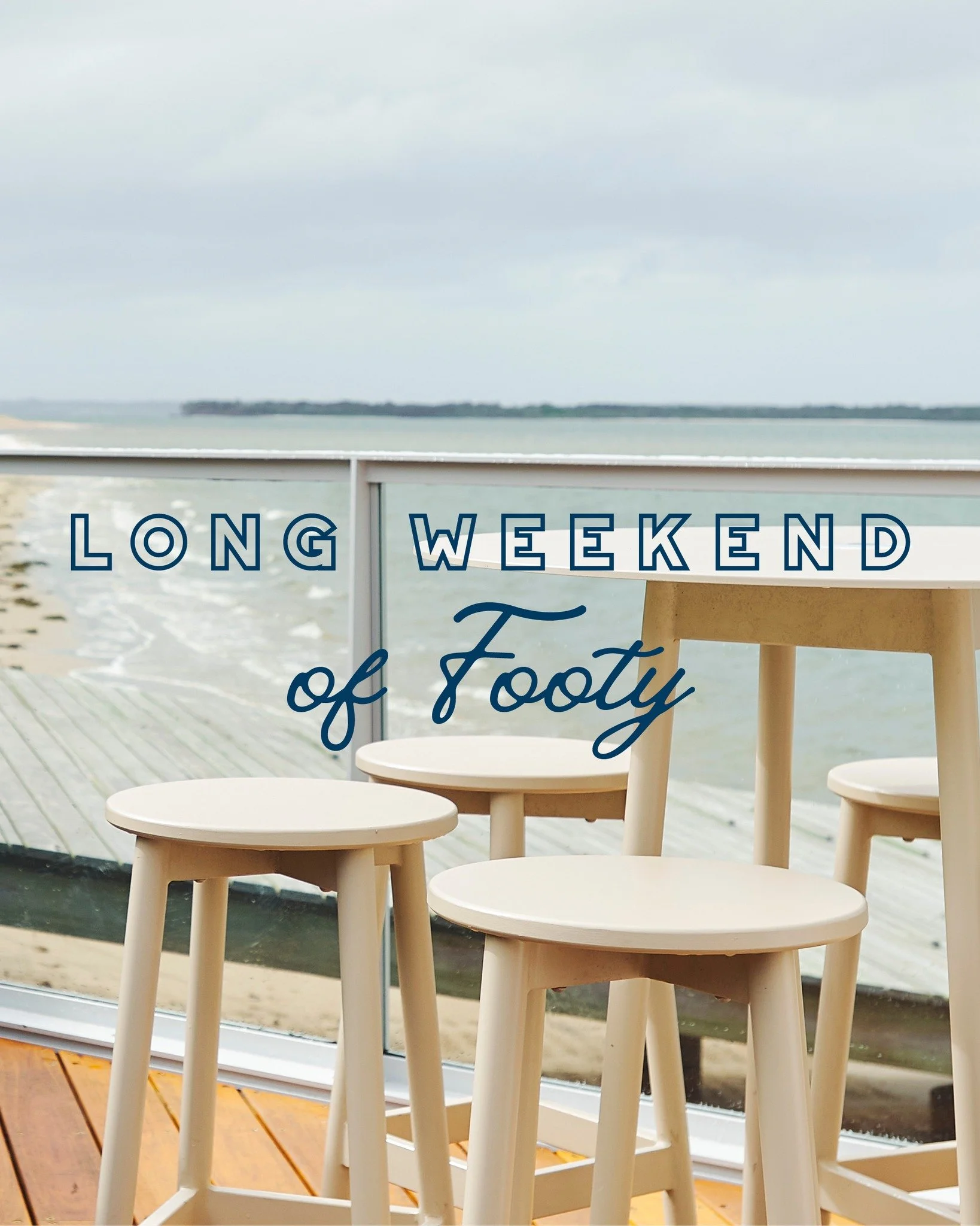 It&rsquo;s the October long weekend, daylight saving is here, and footy action is lighting up our big screens. Couldn&rsquo;t be better.

+++

#Octoberlongweekend2025 #sanssouci#FootySeasonReady #yew