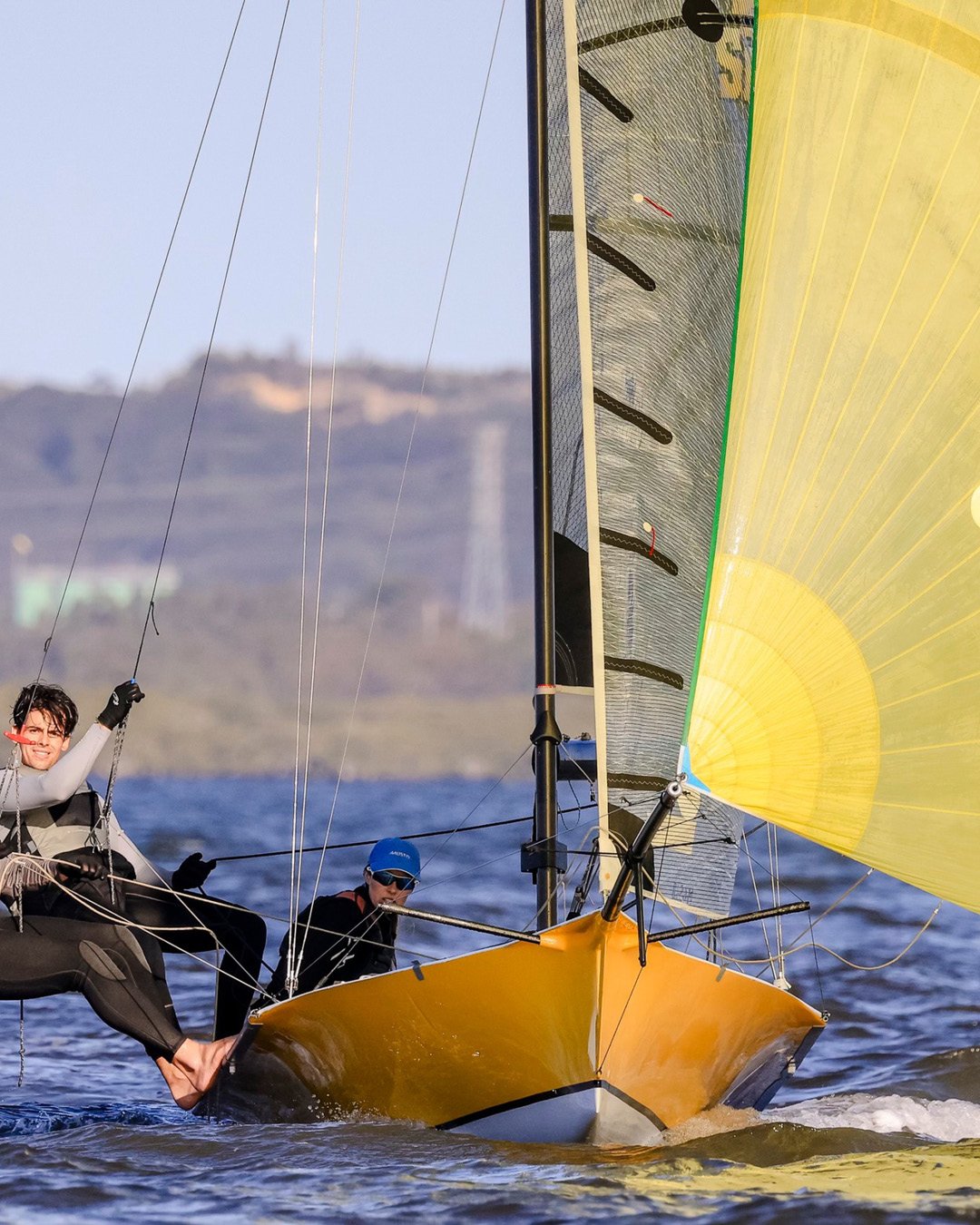 Boys just wanna have fun!

+++

#BoysJustWannaHaveFun #SailingLife #OnTheWater #GeorgesRiverSailing #StGeorgeSailingClub #SkiffLife #WindAndWater #SailingCrew #RaceDayVibes #ClubLife