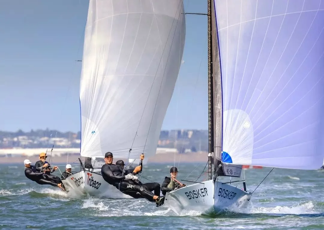 Racing with the wind.

Perfect conditions, fierce racing. @stgeorge16s Bosker and Tribeca going toe-to-toe