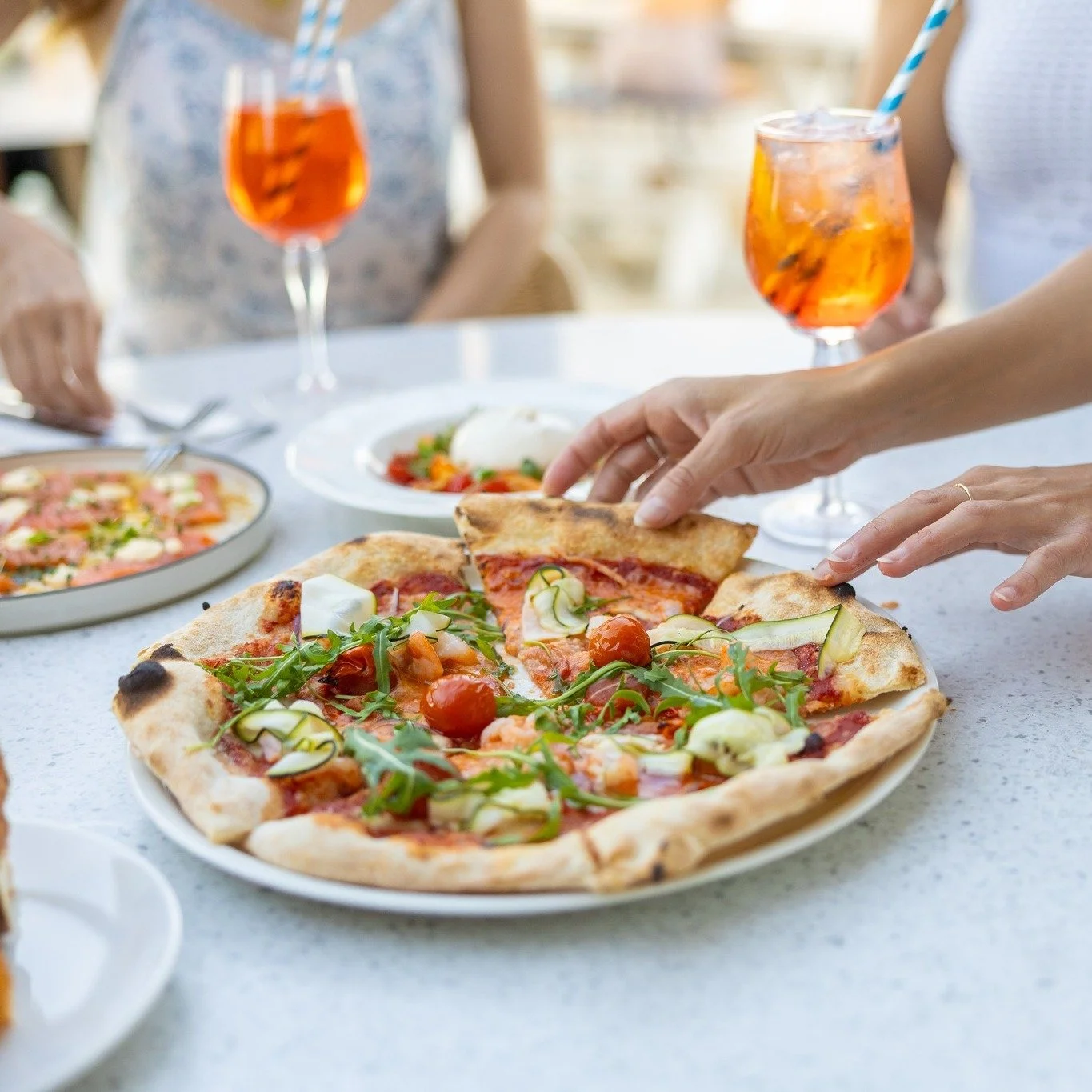 Pizza, spritz, repeat
