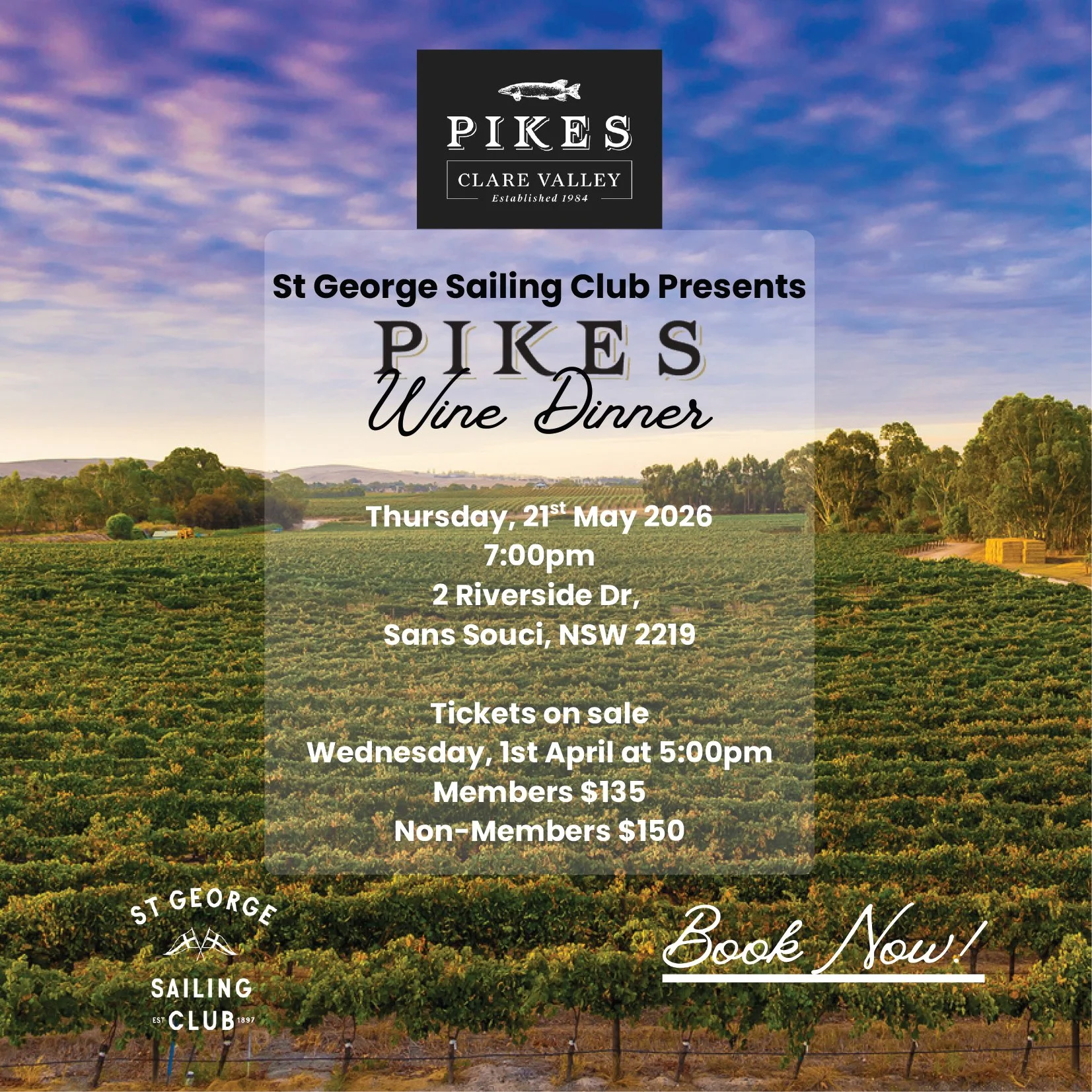 Pikes Wine Dinner