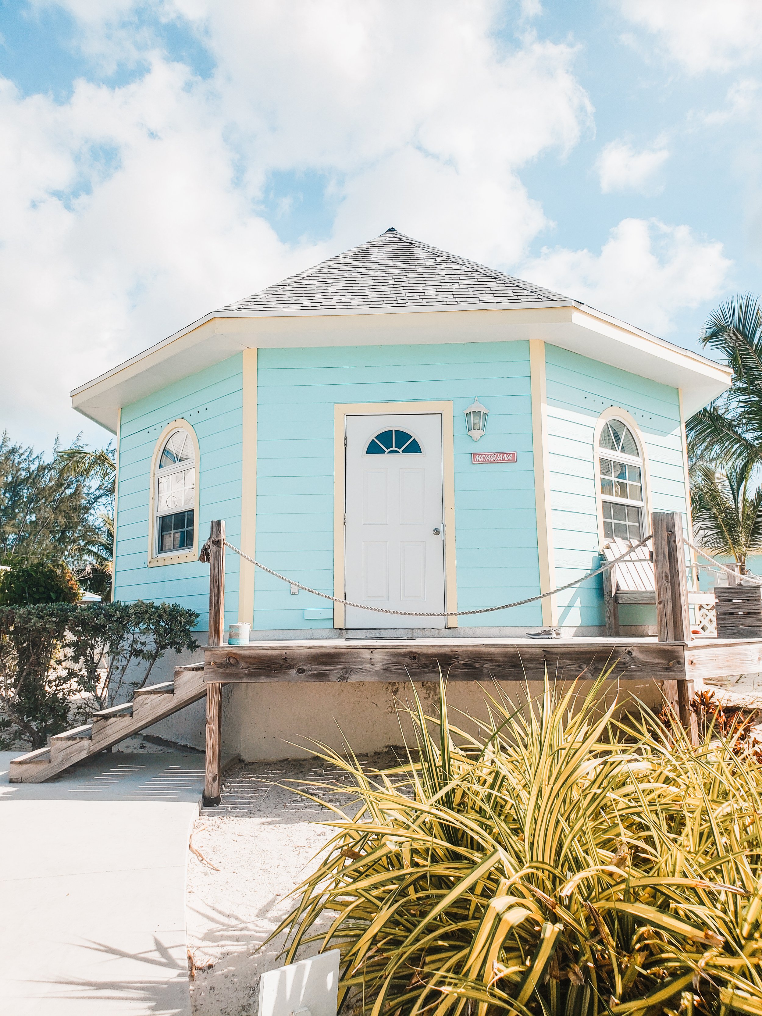 Private bungalow at Paradise Bay Bahamas on Great Exuma