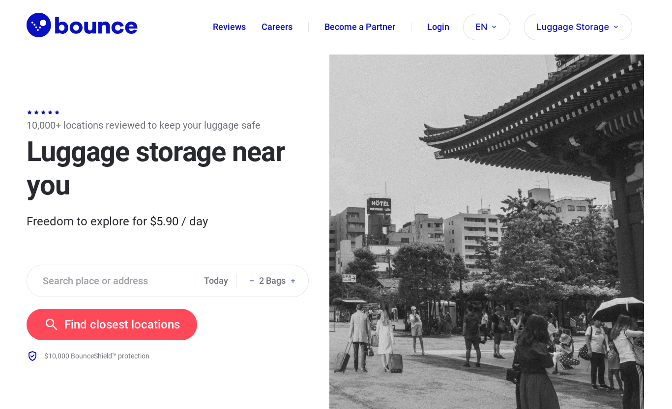 Travel Light and See More of the World with Bounce Your Luggage