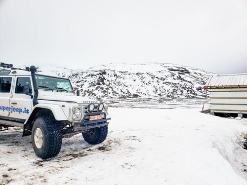 Glacier snowmobile tour in Iceland