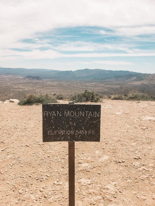 Ryan Mountain at Joshua Tree National Park