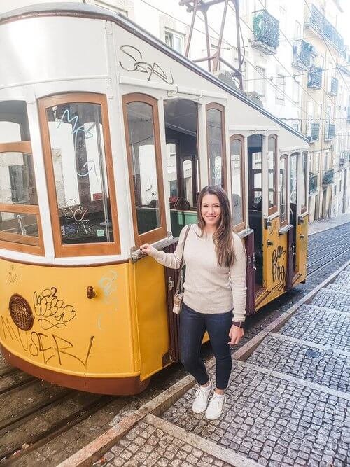 Street car in Lisbon, Portugal