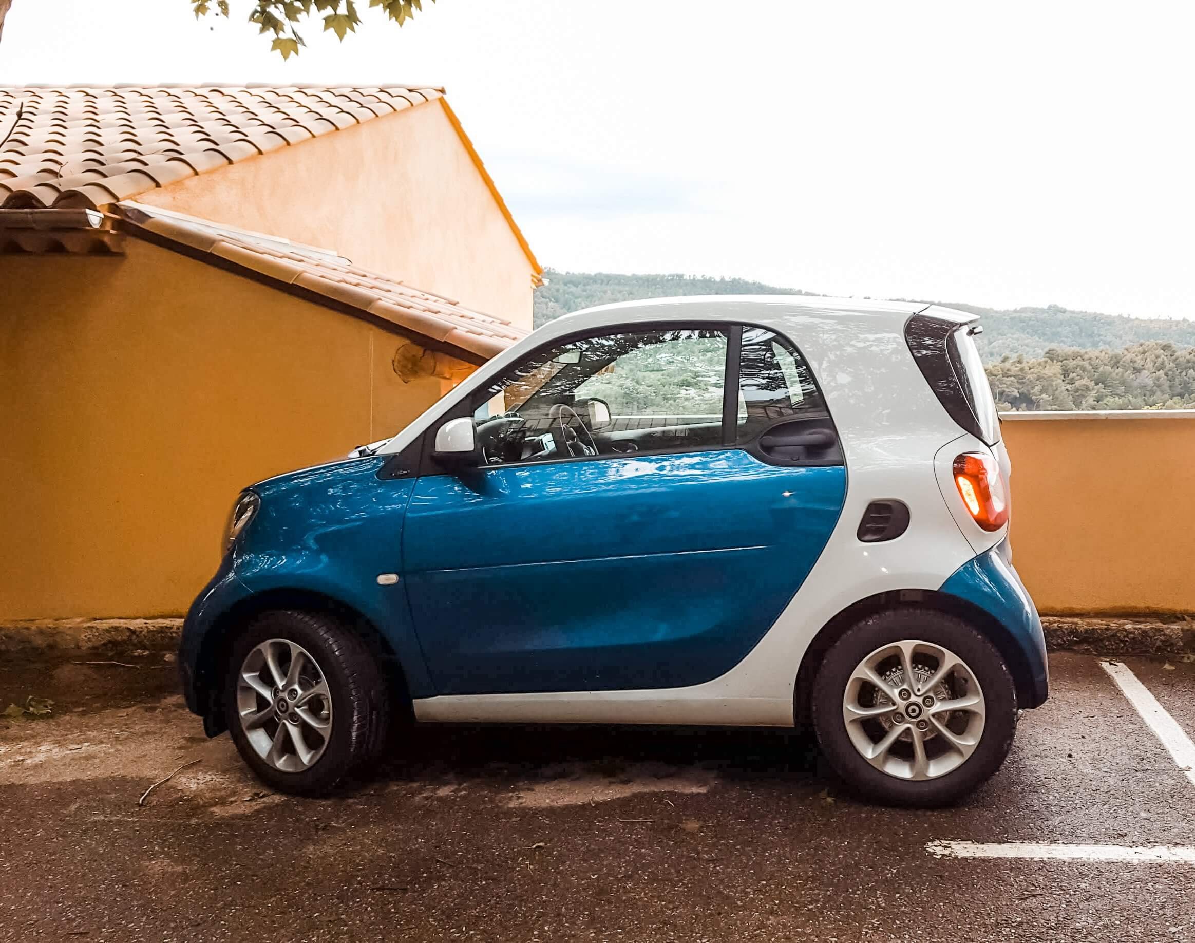 Smart Car rental car in France
