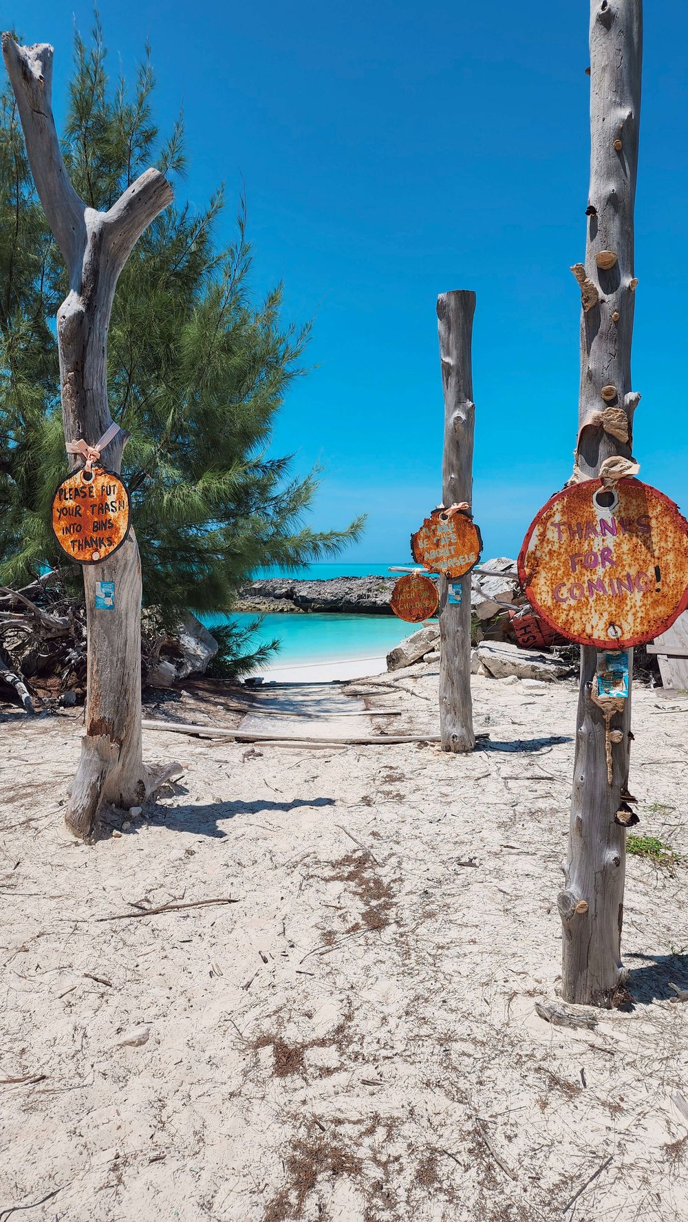 Pretty Molly Beach on Little Exuma