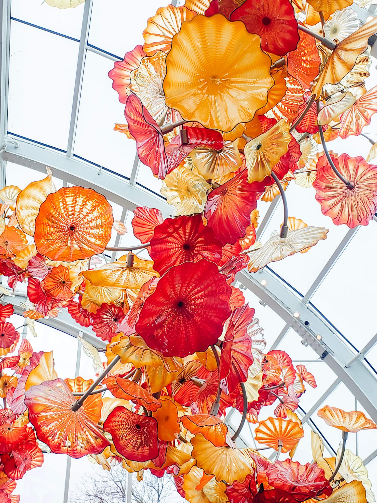 Chihuly Gardens and Glass sculpture