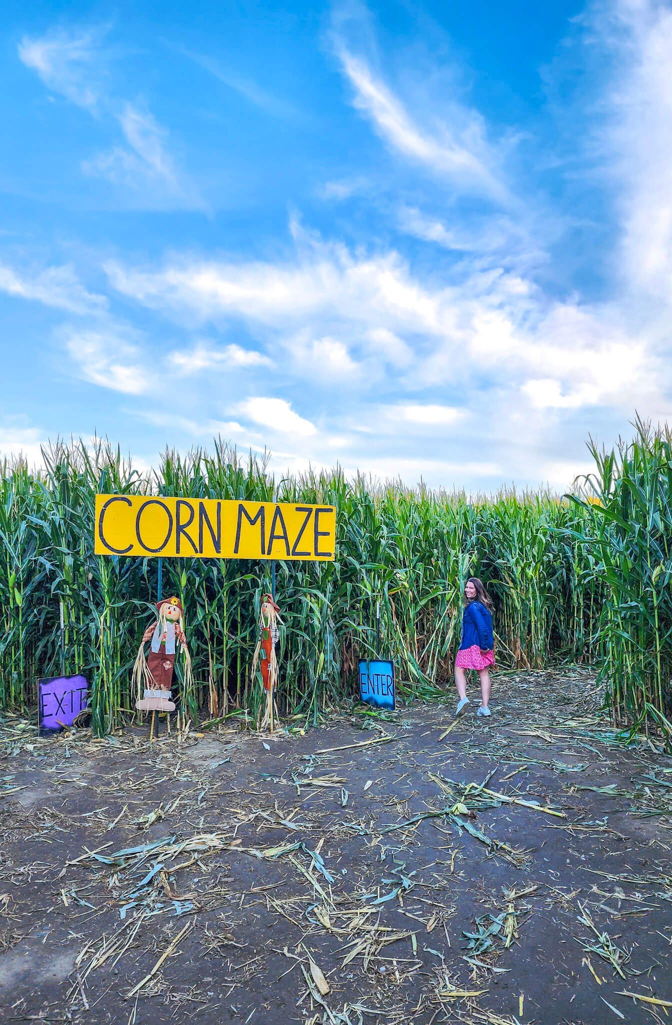 Union Gap Corn Maze entrance