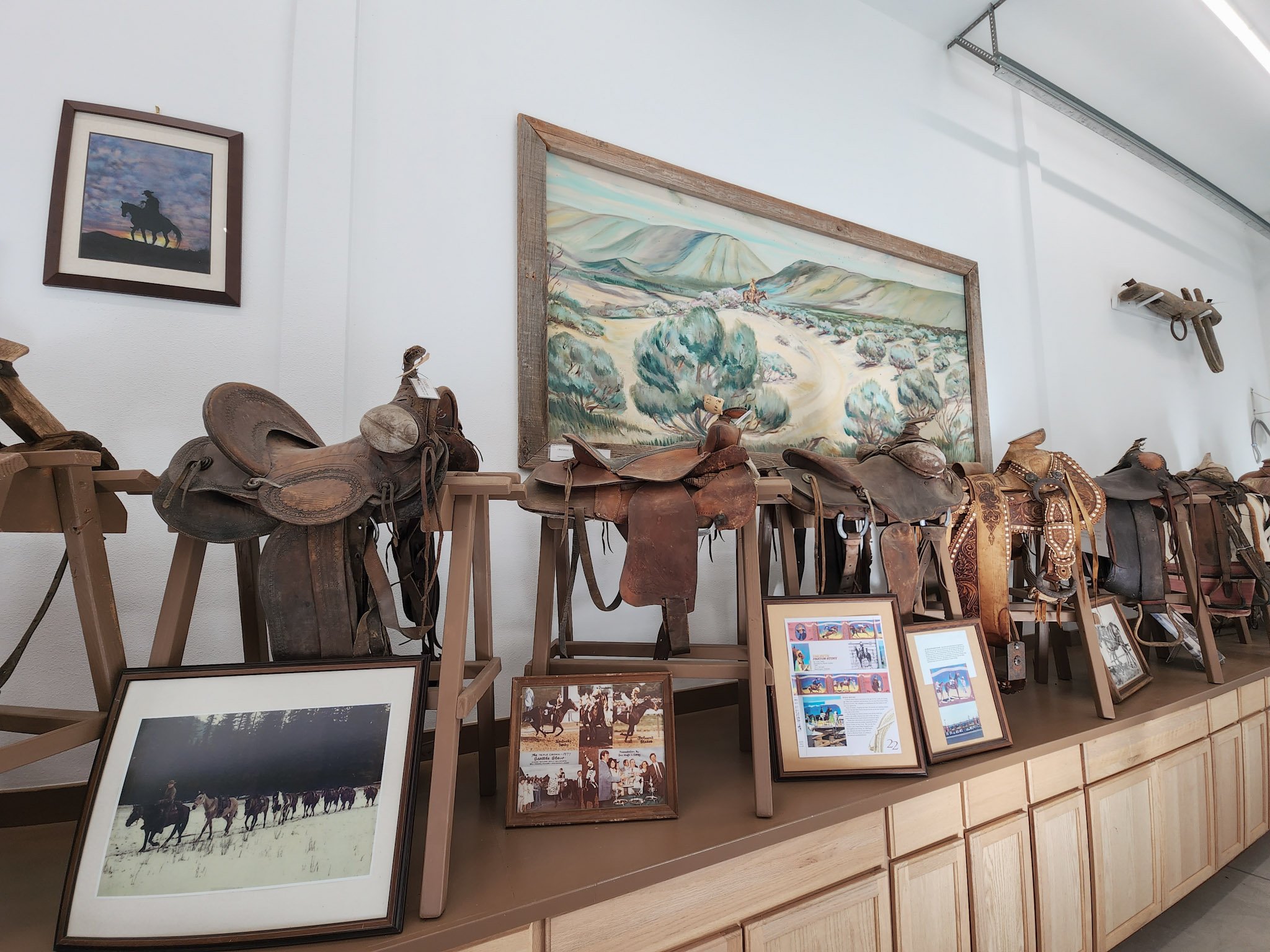 Saddles at Central Washington Agricultural Museum