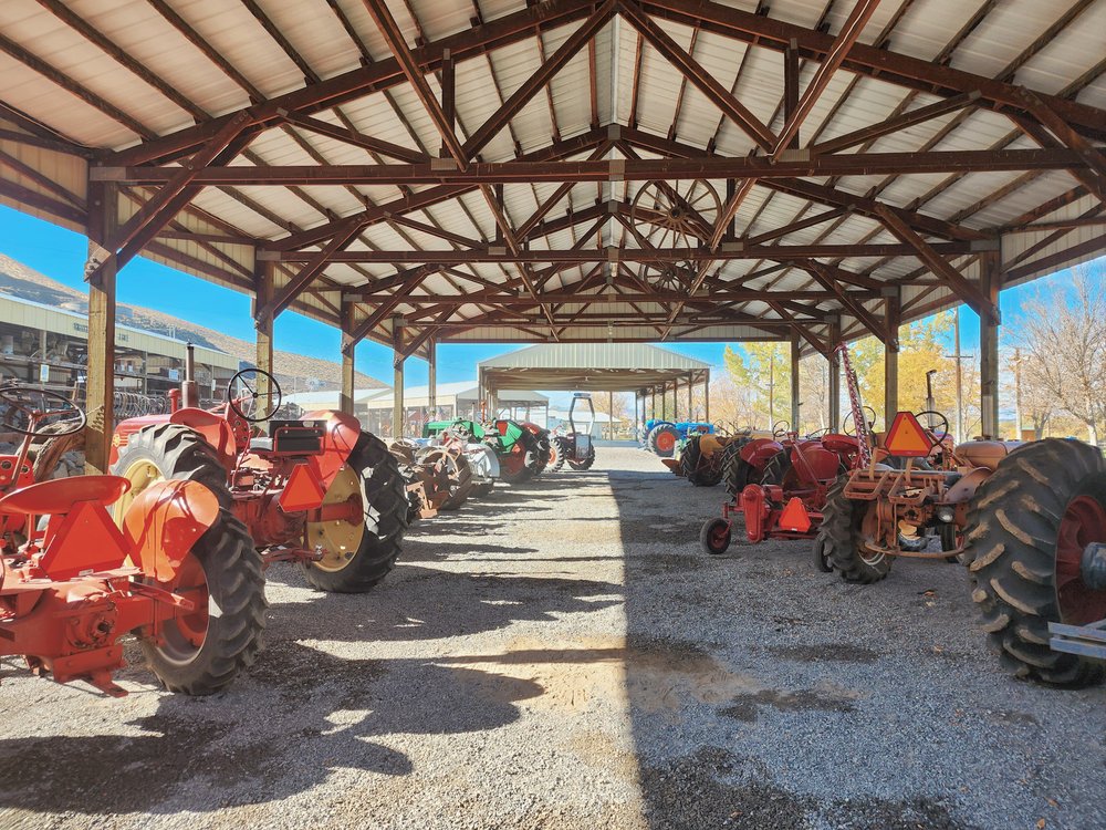 Vintage tractors at the Central Washington Agricultural Museum