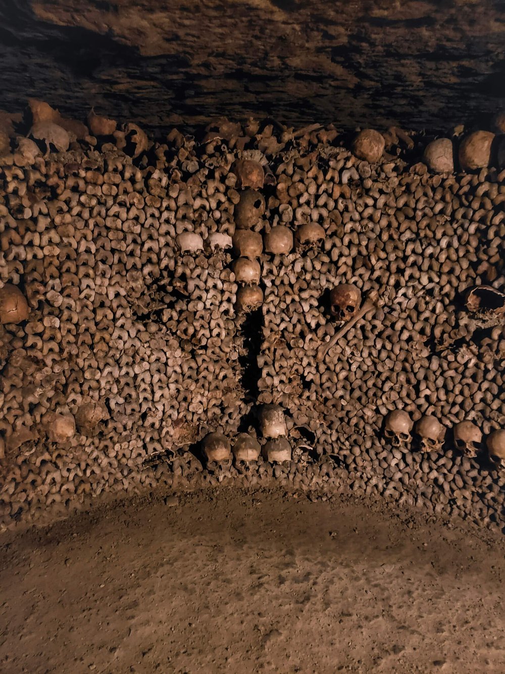 Inside the Paris Catacombs