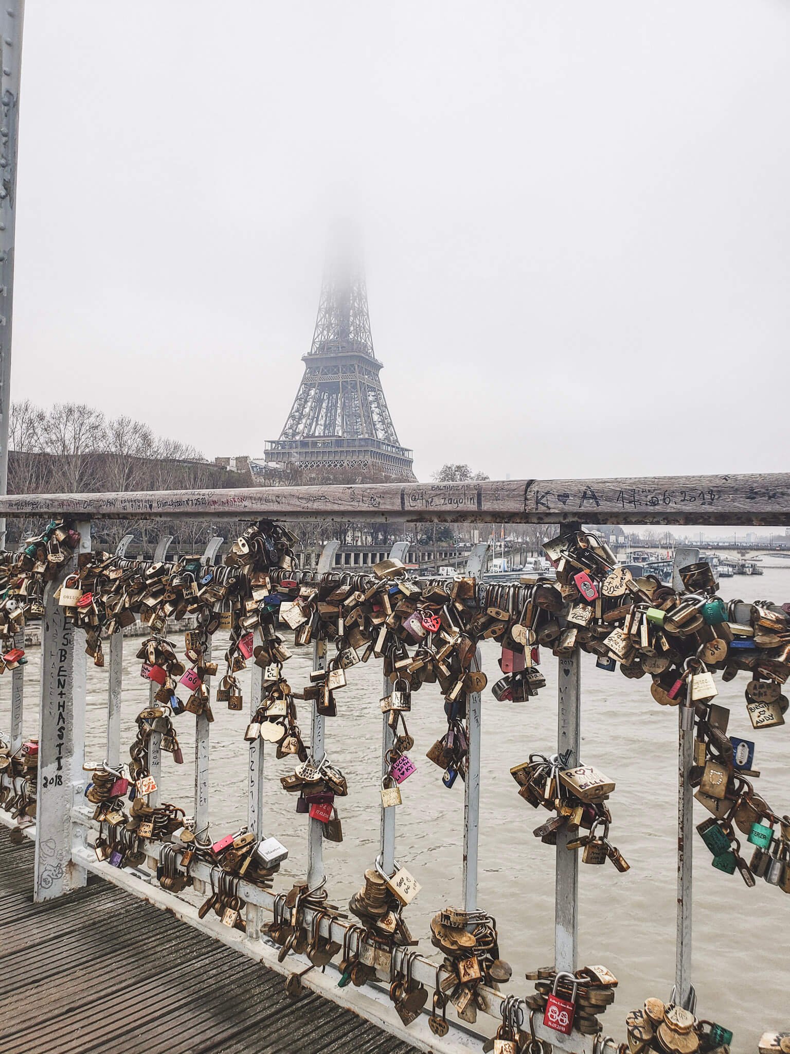 Paris Lock Bridge