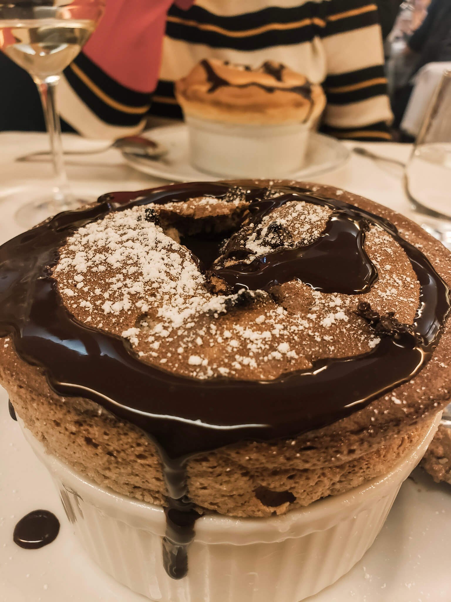 Dessert at Le Souffle in Paris