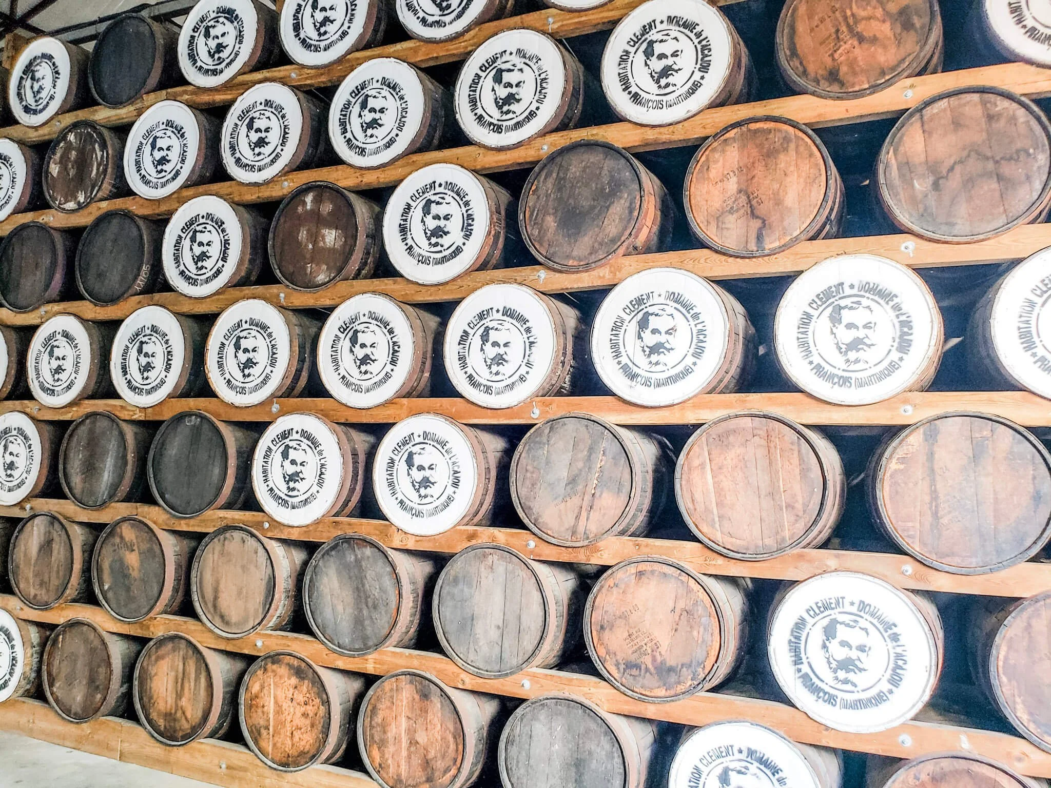 Rum Barrels at Habitation Clement.jpg