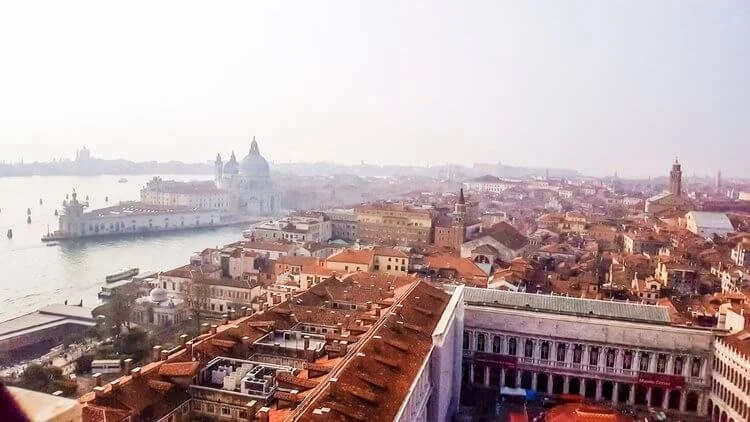 View of Venice from St Mark's Campanile
