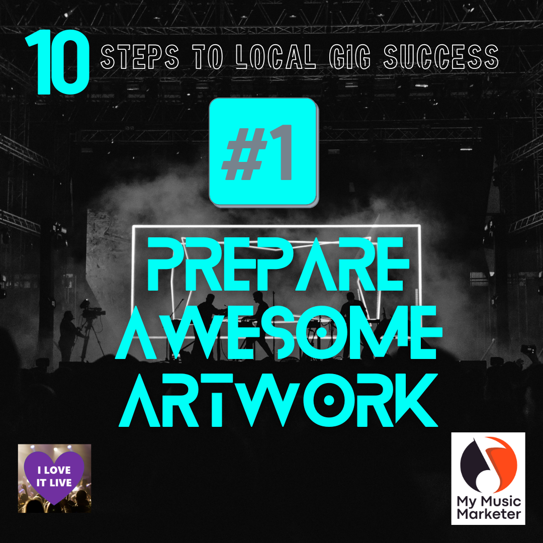 Gig success tip #1 - Prepare awesome artwork — Craig Reardon