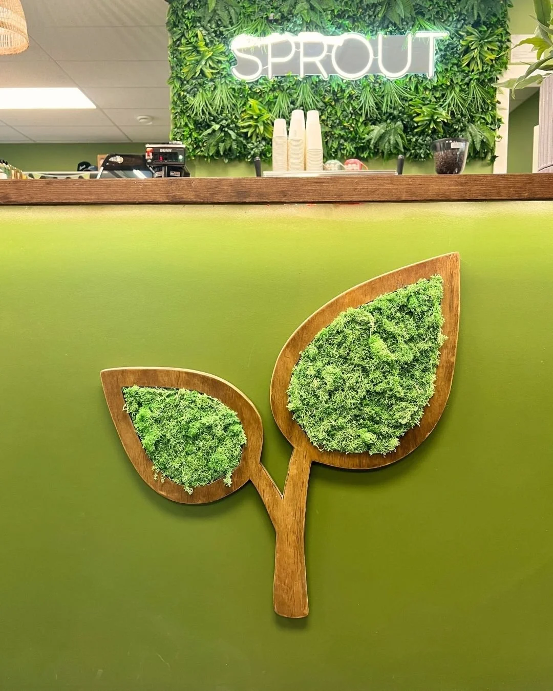 Big thank you to the talented Caitlin from @backtraildesigns 🌿

She handmade the sweetest Sprout design for our new till in Marysville &mdash; and honestly, it couldn&rsquo;t be a more perfect fit 💚

We&rsquo;re all about those thoughtful, local to