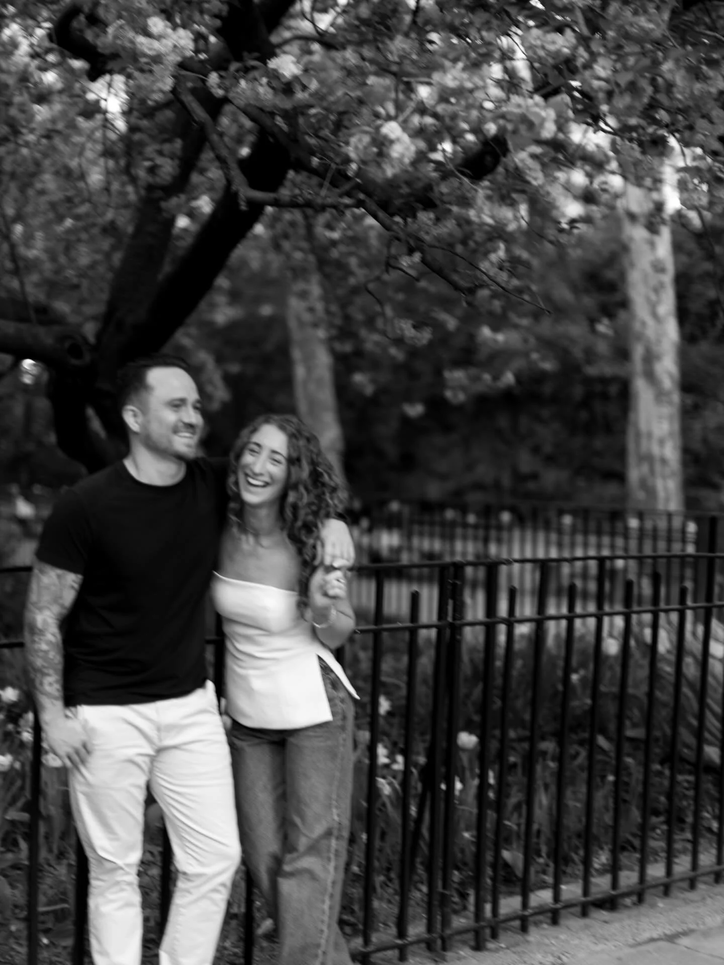Hanging in the place where it all started with Allison &amp; JC 🤍

@altaroff 
@jchiphoptherapy 

#nycweddingphotographers #nycengagement #nycengagementphotography #jerseycityengagementphotographer #nycengagementphotographer