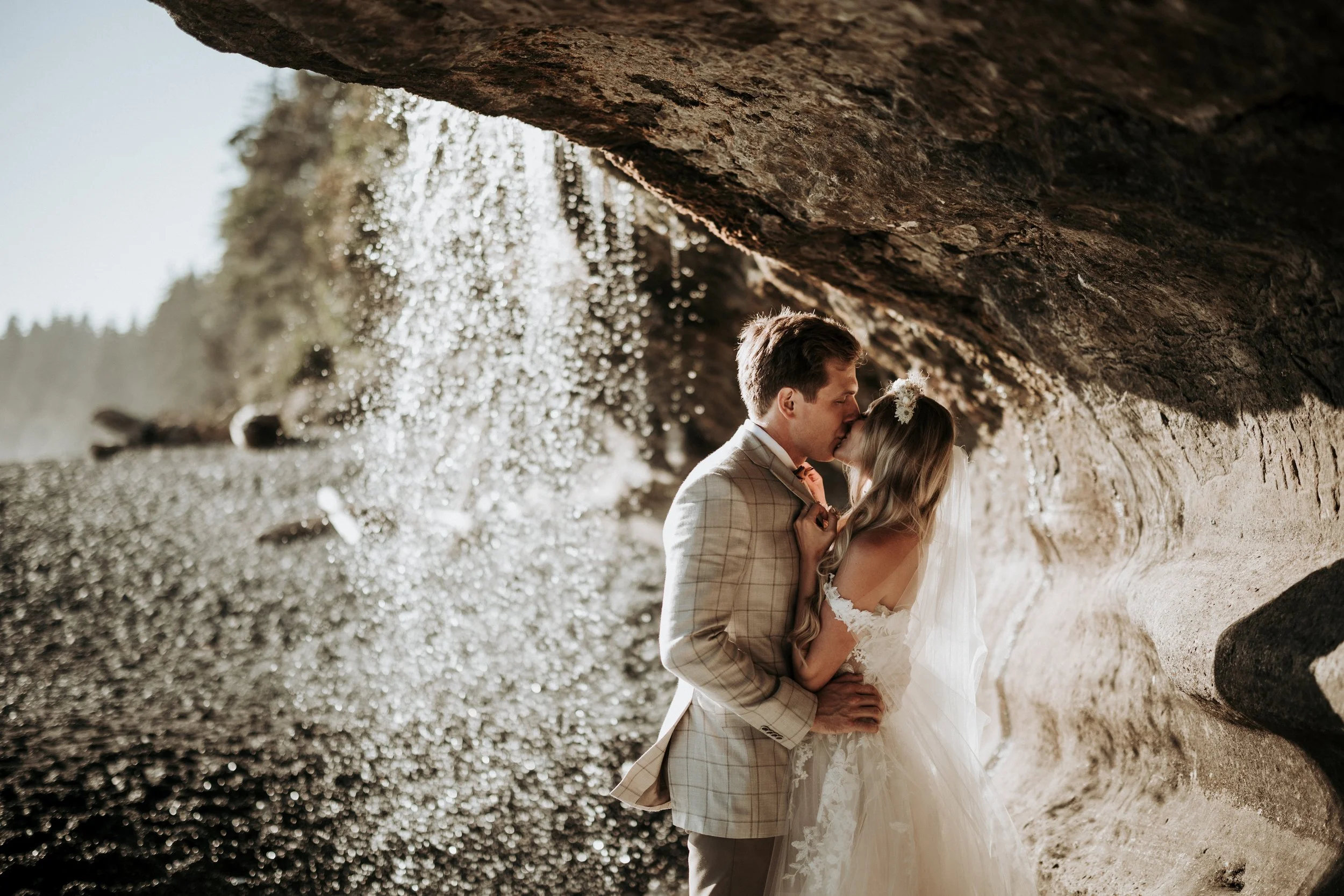 Kaylie and Marshall Elopement at The Vow Cabin