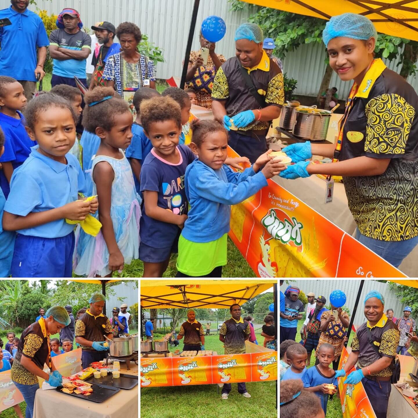 A great thank you to @laebiscuit_png for taking part in our World Water Day celebration at Lae Unitech. The children were grateful to receive biscuits and noodles to give them plenty of energy for all our learning activities and awareness sessions. T