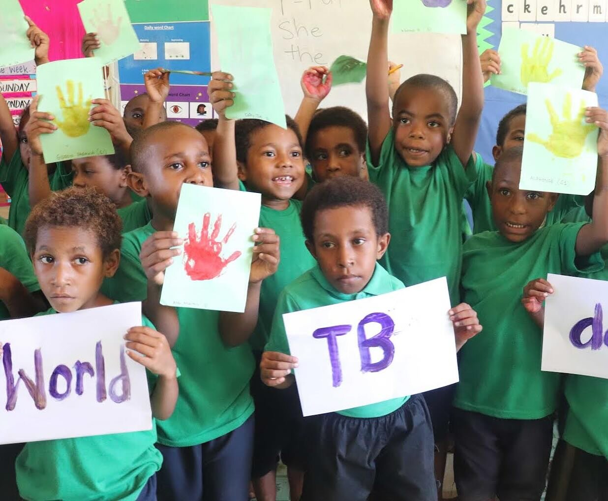 Our children are advocating to stop Tuberculosis and for it to come to an end. Too many young children still die in PNG from this preventable disease. Today, we have marked World Tuberculosis Day, a day where we unite in the fight against one of the 