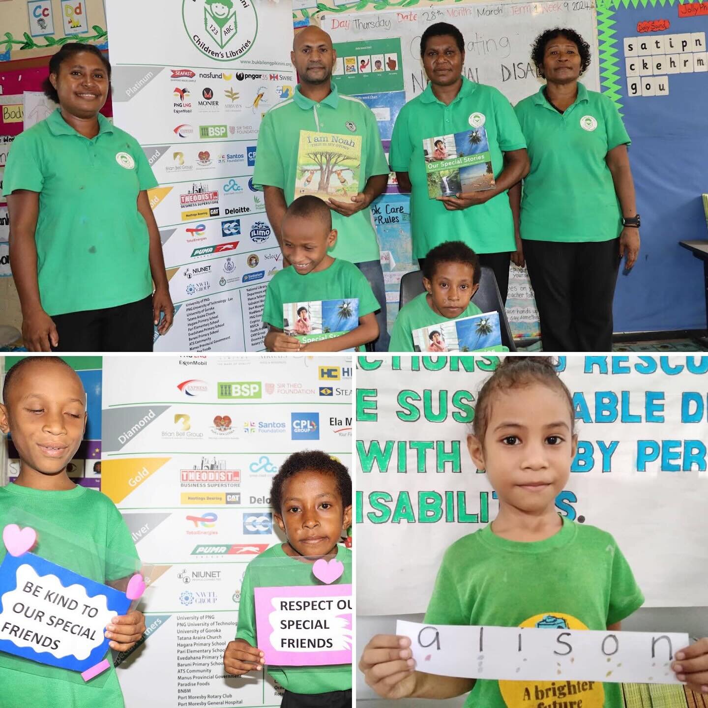 We have today marked National Disability Day at all our Library Learning Centres. Our Inclusive Education team visited our Evedahana LLC where Linda and William are enrolled and thriving in our program. William is blind and Linda has a physical disab