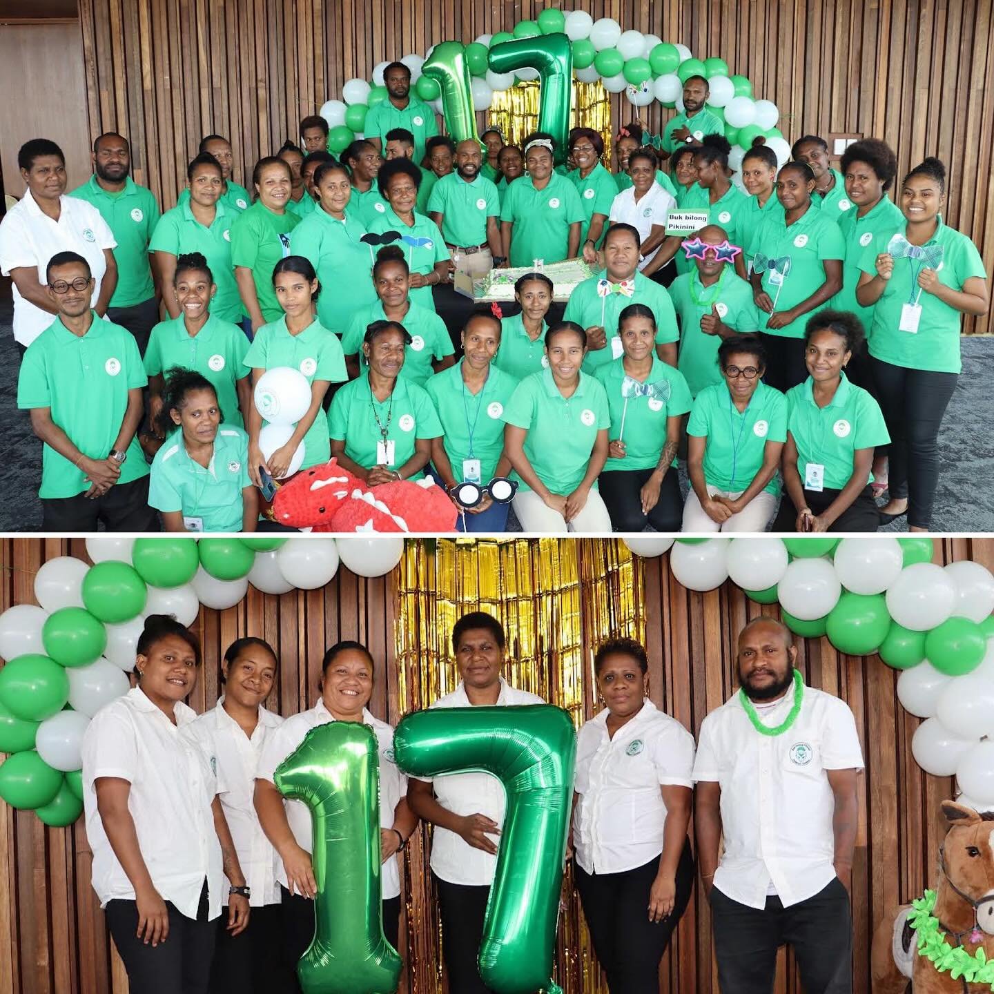 🎶🥳Happy 17th Birthday to Buk bilong Pikinini!🥳🎶We turned 17 on the 8th of April which marks the date for the opening of our first Library Learning Centre. What a wonderful occasion to celebrate with all our teachers in Port Moresby for training. 