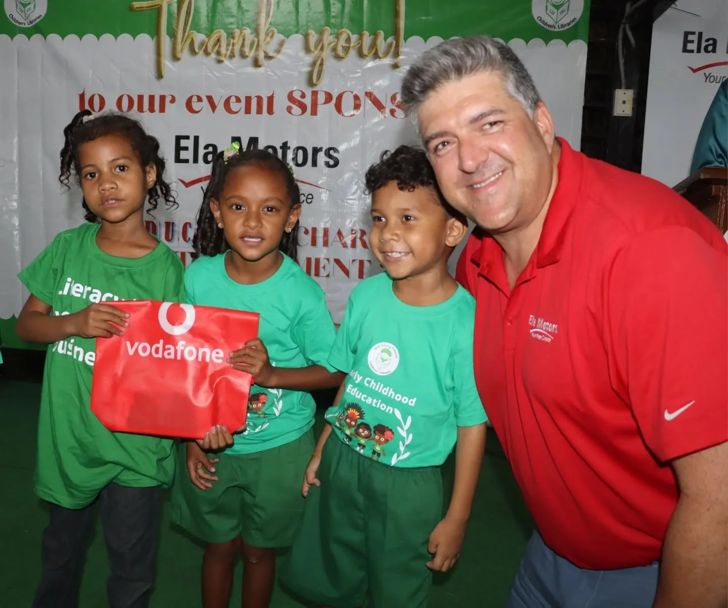 A big thank you to Vodafone PNG for your generous donation of mobile phones as prizes for the Buk bilong Pikinini Charity Golf Tournament! 🏌️&zwj;♀️

Your support adds excitement to the event and helps us continue empowering children across Papua Ne
