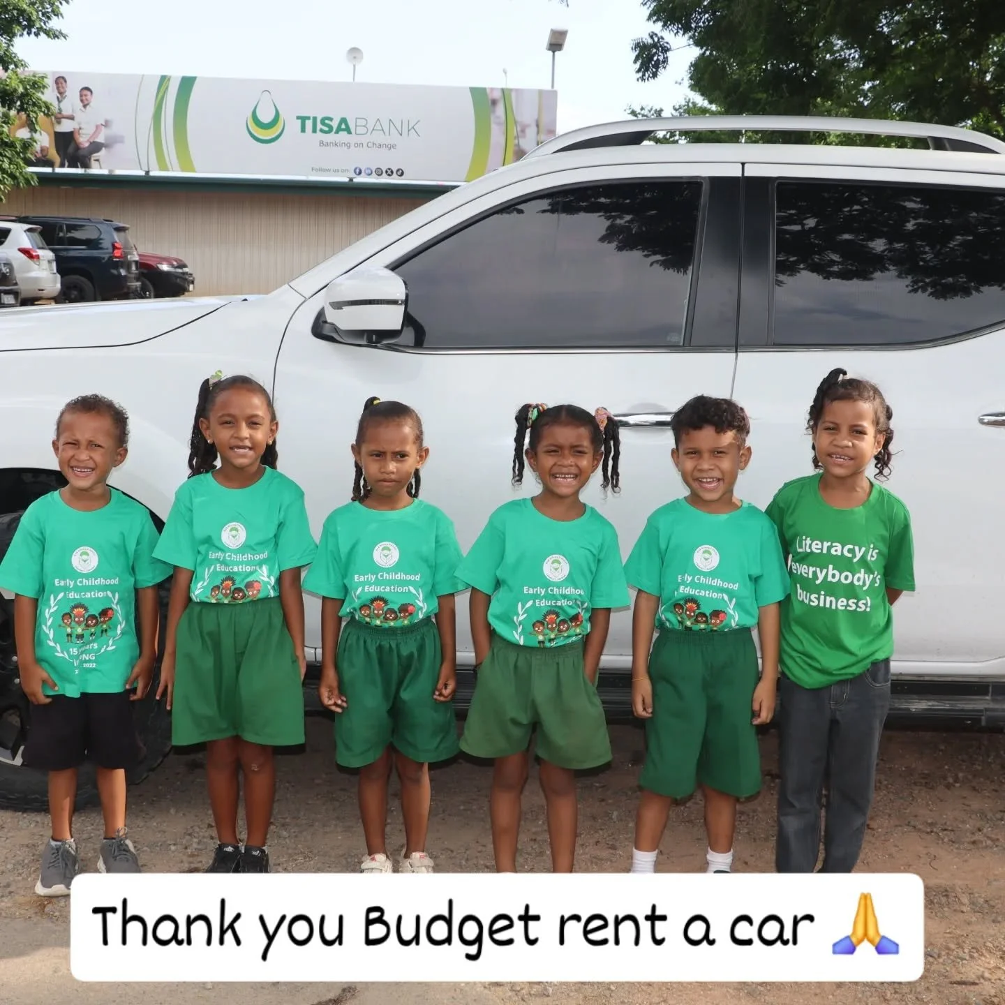 Thank you to Budge Rent A Car for providing Buk bilong Pikinini&rsquo;s Founder and Vice Chair, Anne-Sophie Hermann, with comfortable transport vehicle during the Education Charity Golf Tournament!

Your support ensured she could travel in comfort to