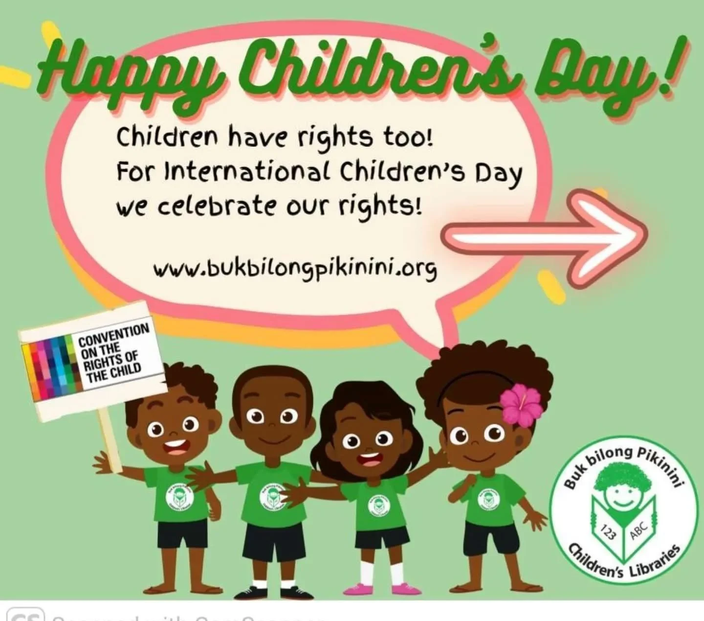 💚 Happy Universal Children&rsquo;s Day from Buk bilong Pikinini! 💚🌍

Today we join the world in celebrating every child and the rights that protect, support, and empower them.

At Buk bilong Pikinini, we believe that children&rsquo;s rights are at