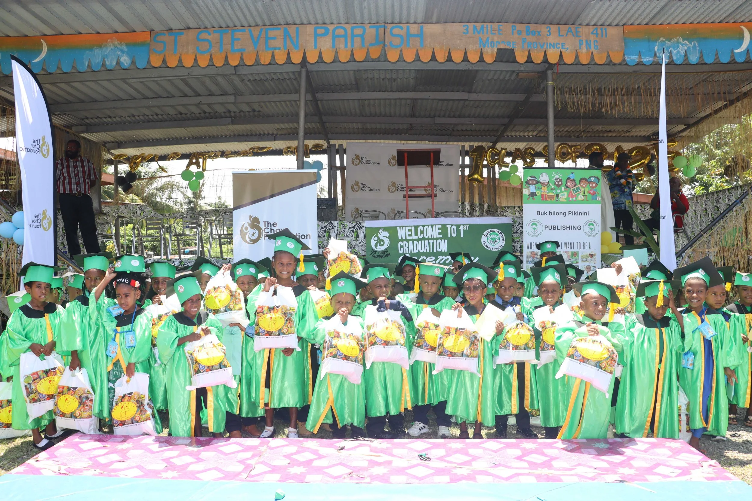 Australian Grant of Over K50,000 Boosts Buk bilong Pikinini’s St Steven Library Learning Centre in Lae