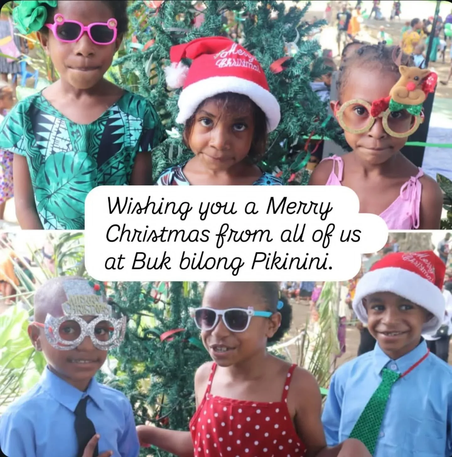 🎄✨ Season&rsquo;s Greetings from Buk bilong Pikinini ✨🎄

As we celebrate this joyful season, we would like to extend our heartfelt thank you to everyone who has been part of the Buk bilong Pikinini journey this year. 💚📚

A very special thank you 