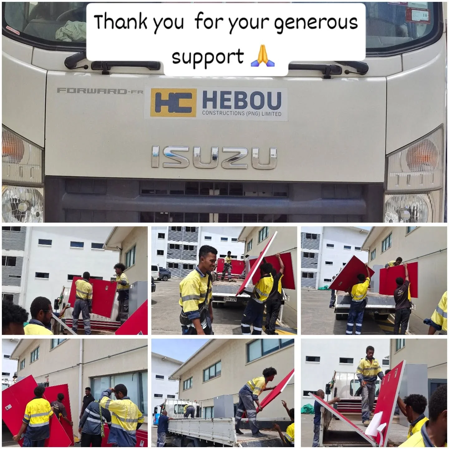 Thank you to Hebou Constructions for the generous support with vehicle assistance and manpower during our office relocation Your team&rsquo;s help made the entire move smoother and more efficient, especially during such a busy time.

Thank you once a