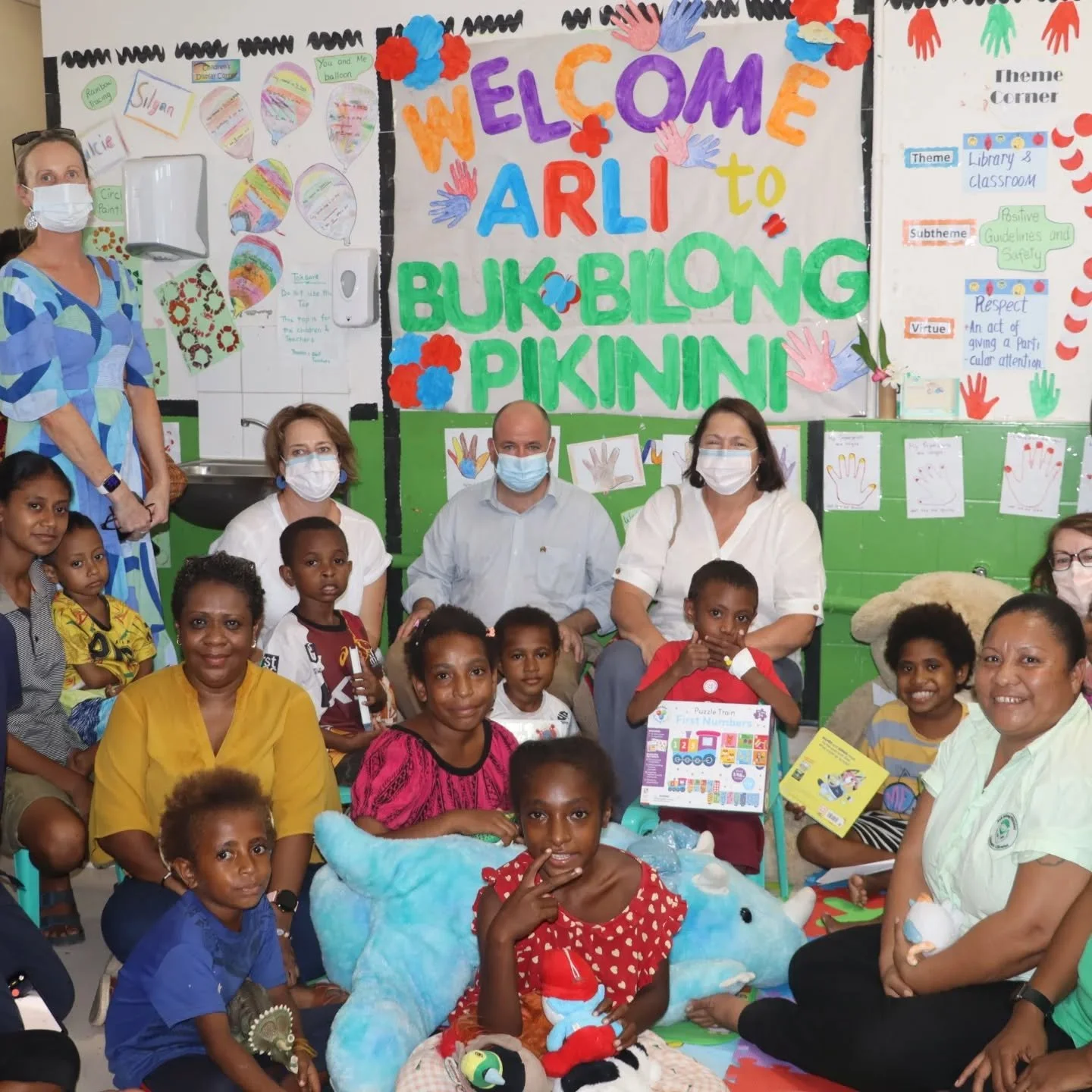It was lovely to welcome the Australian Regional Leadership Initiative delegation to our 3 Mile Library Learning Centre 📚✨

The children truly enjoyed the interaction and had a fun time reading, playing games, and spending time with the team.

We we