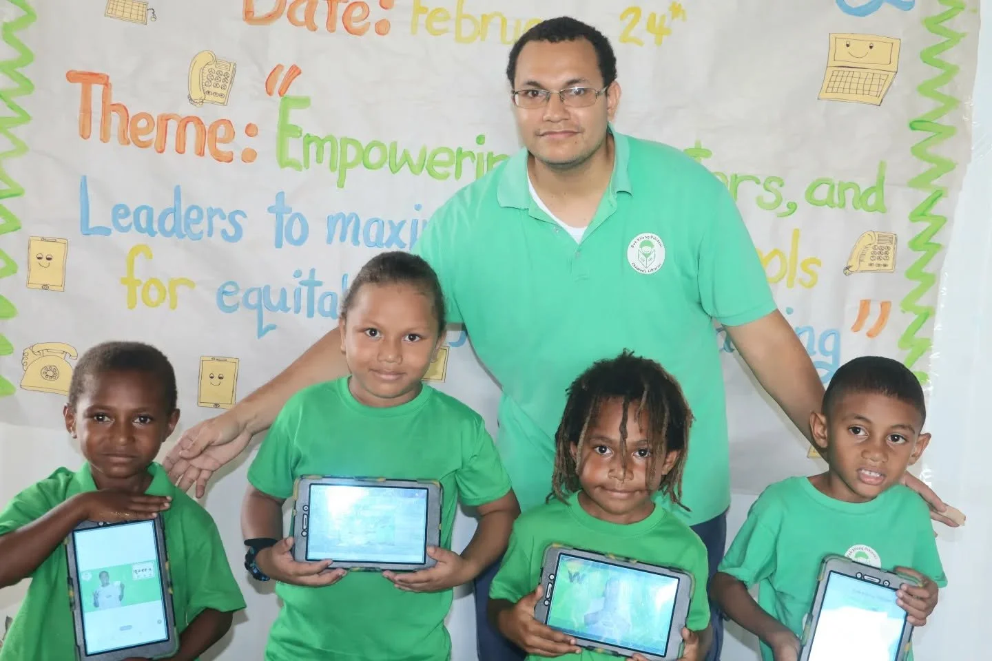 We had an exciting Digital Learning Day celebration across all our Buk bilong Pikinini Library Learning Centres 💻📚✨

Our children had so much fun colouring, learning the different parts of a tablet, exploring the BbP App games, and reading their fa