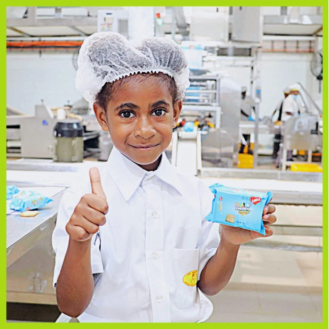 BbP to launch a new reader with @laebiscuit_png 
Big dreams start close to home! 🌟 Buk bilong Pikinini has teamed up with Lae Biscuit Company to bring kids a brand-new &ldquo;When I Grow Up&rdquo; reader: &ldquo;When I Grow Up I Want to be a Factory