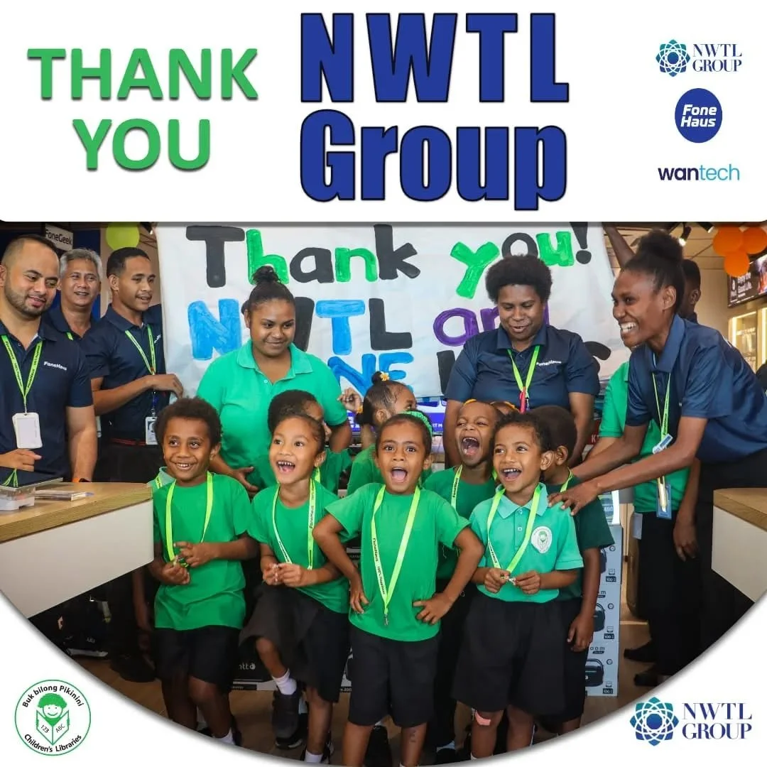 ✨ BbP, NWTL, Fone Haus &amp; WanTech Empower Girls in ICT!

Buk bilong Pikinini (BbP) proudly celebrated International Girls in ICT Day with Nambawan Trophy Limited (NWTL) Group, Fone Haus, and WanTech marking their support towards our Digital Learni