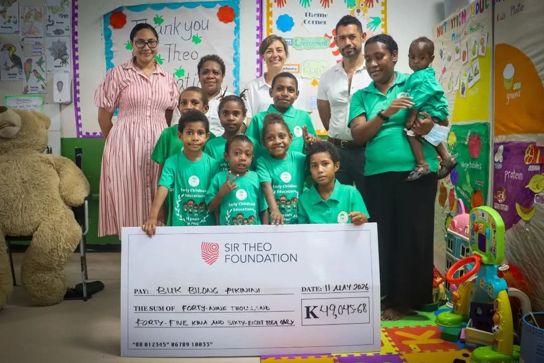 📚🤝 Strengthening Partnerships for Children&rsquo;s Literacy &amp; Learning 💙

Buk bilong Pikinini is proud to celebrate another milestone in its long-standing partnership with The Sir Theo Foundation, following the presentation of a sponsorship ch