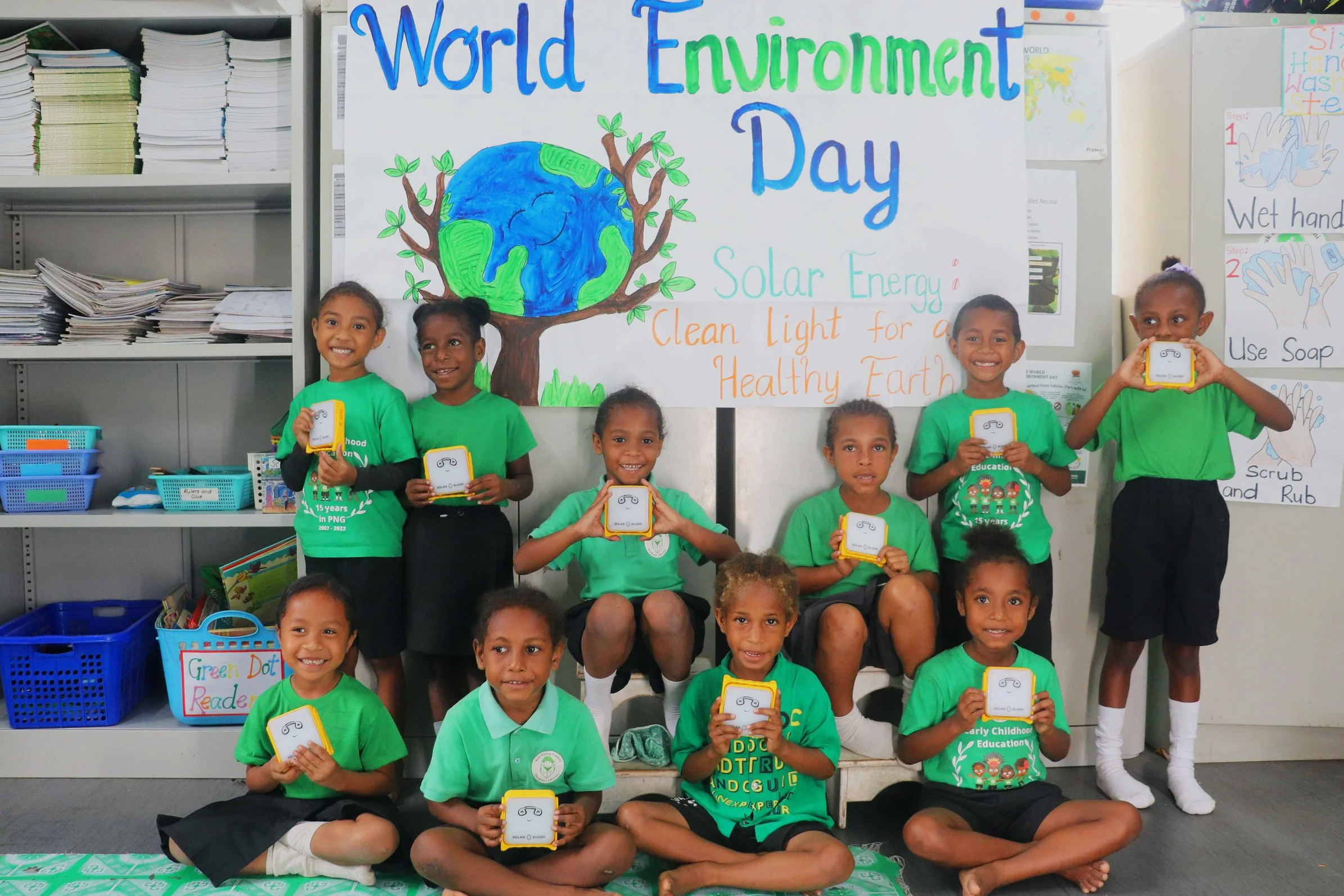 BUK BILONG PIKININI CELEBRATES WORLD ENVIRONMENT DAY WITH SOLAR ENERGY LEARNING FOR CHILDREN