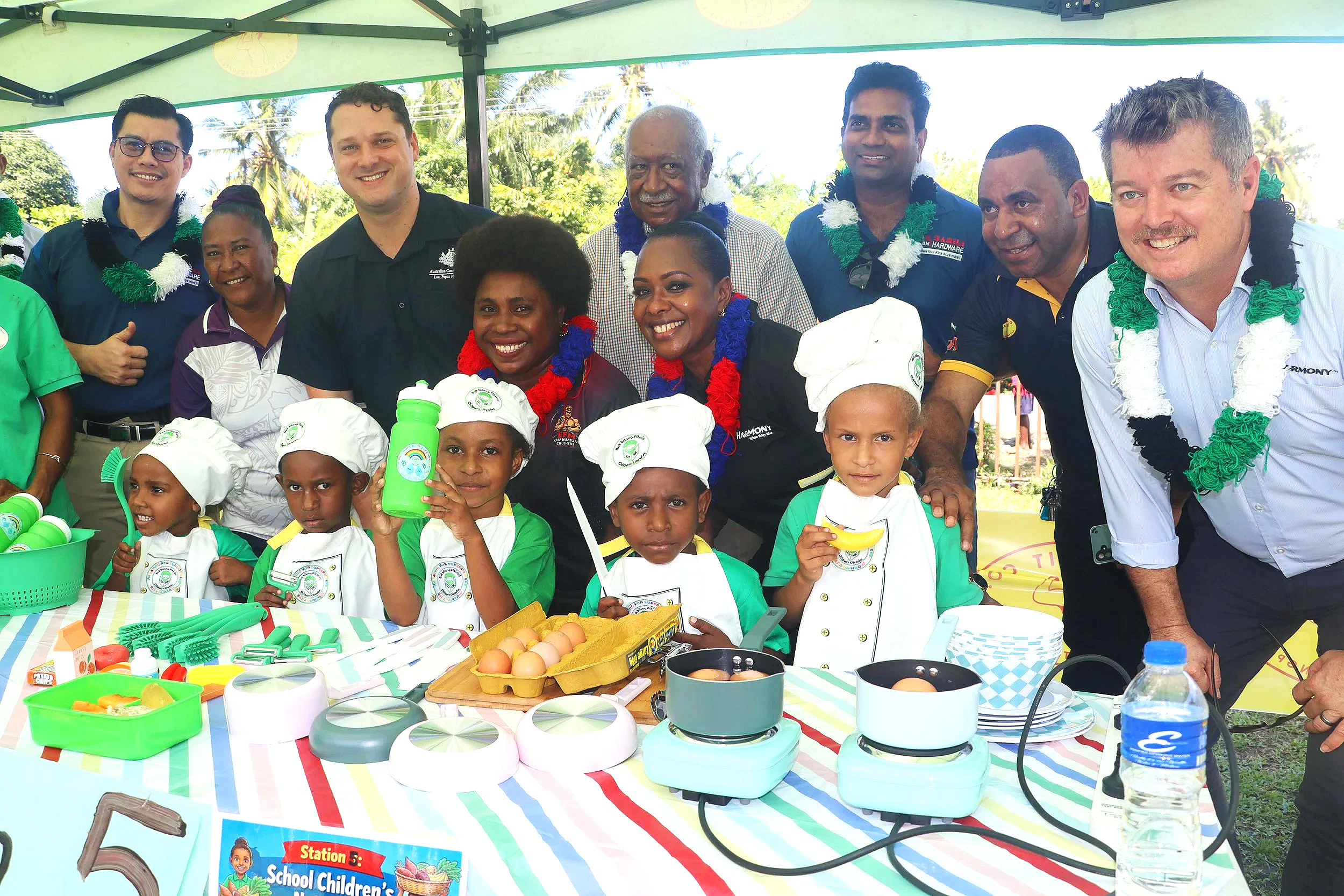More Than 200 Parents Gather for Buk Bilong Pikinini's First Community Nutrition Awareness Session