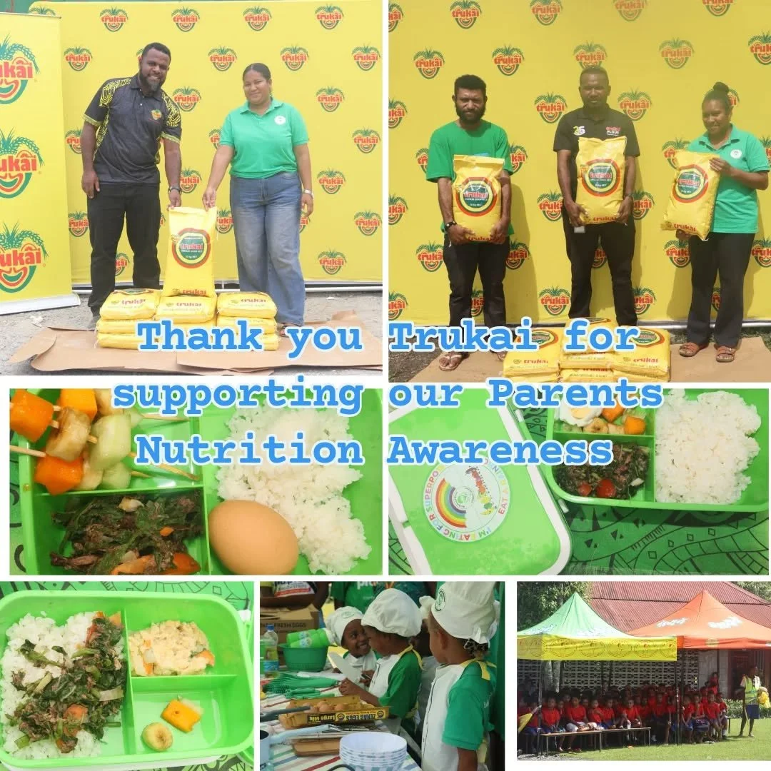 BbP is grateful for the generous support of Trukai Industries Limited, whose rice donation supported our
Parent Nutrition Education Launch at St. Steven&rsquo;s Elementary School and 
 Parent Nutrition Education Awareness Sessions at our Library Lear