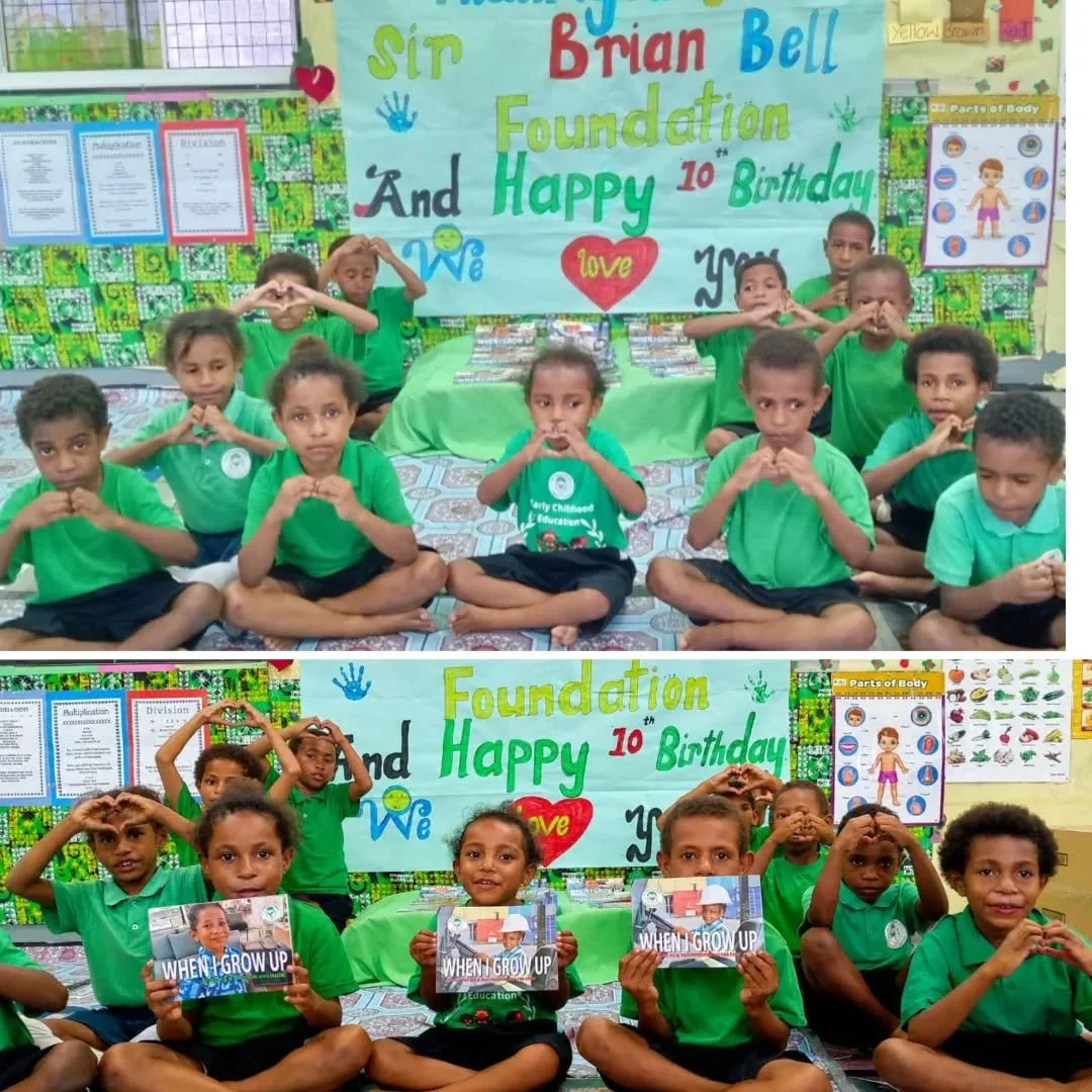 More pictures from our Regional Library Learning Centres celebrating  this special milestone and expressing their appreciation for the Sir Brian Bell Foundation's support.

Happy 10th Anniversary, Sir Brian Bell Foundation! ❤️📚🎂

#SirBrianBellFound