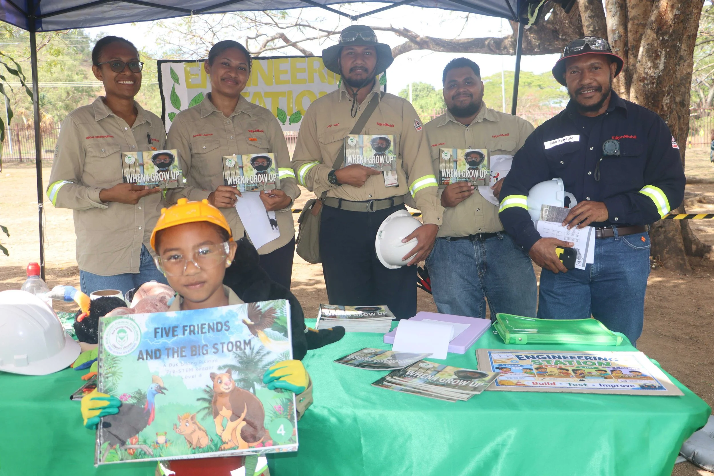 FROM READING TO BUILDING: BBP AND EXXONMOBIL PNG BRING STEM TO LIFE FOR YOUNG LEARNERS